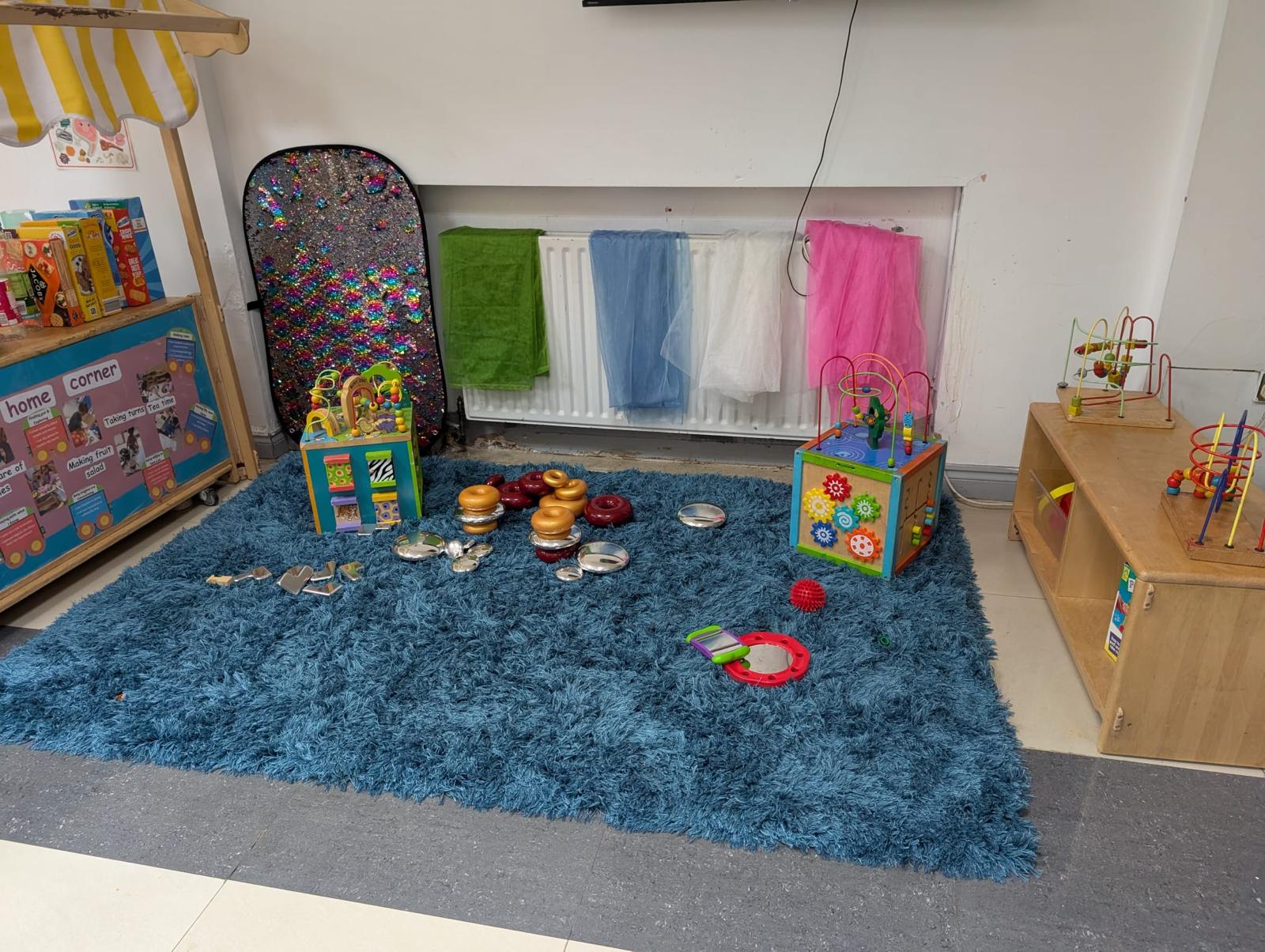 Sensory exploration area
